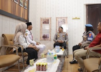 Kapolres Gowa Sambut Hangat Nadhif, Putra Daerah yang Menjadi Paskibraka Nasional 2025