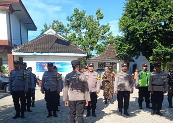Polsek Paron Polres Ngawi Amankan Kegiatan Sepeda Budaya