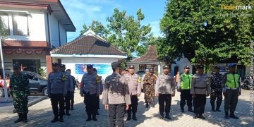Polsek Paron Polres Ngawi Amankan Kegiatan Sepeda Budaya