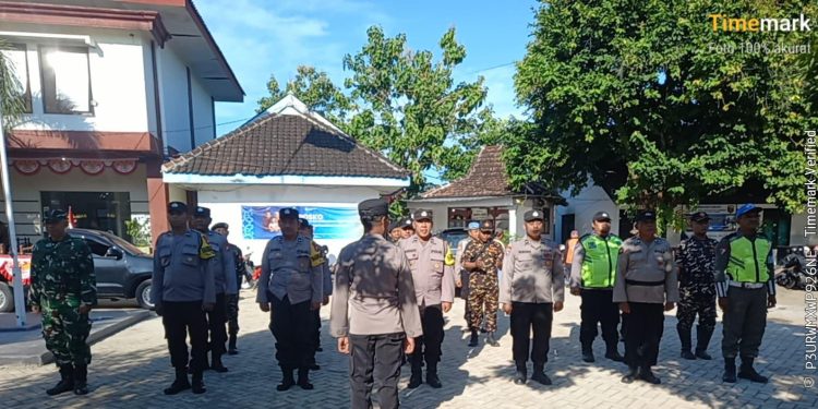 Polsek Paron Polres Ngawi Amankan Kegiatan Sepeda Budaya
