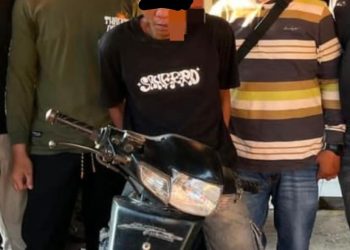 Polres Nganjuk Tangkap Terduga Pelaku Curanmor di Baron