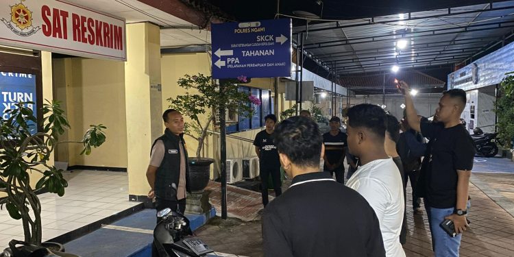 Kurang Dari 24 Jam, Polres Ngawi Tindak Cepat Video Viral Remaja Konvoi di Medsos