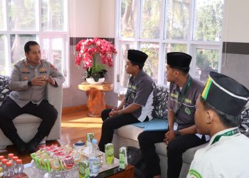 IPNU Nganjuk Audiensi Kapolres, Tegaskan Sikap atas  Tragedi Ojol Tewas