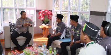 IPNU Nganjuk Audiensi Kapolres, Tegaskan Sikap atas  Tragedi Ojol Tewas