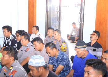 Polres Ngawi Gelar Salat Gaib dan Doa Bersama Komunitas Ojol untuk Korban di Jakarta