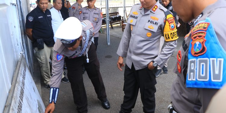 Kapolres Ngawi Pimpin Patroli dan Pengecekan Pos Lalu Lintas