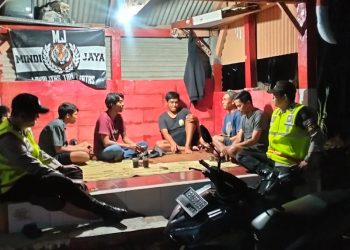 Ciptakan Kondisi Harkamtibmas di Ngawi, Polsek Jogorogo Rutin Patroli