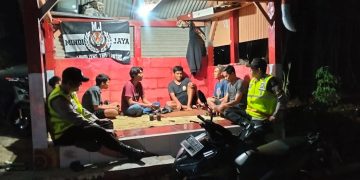 Ciptakan Kondisi Harkamtibmas di Ngawi, Polsek Jogorogo Rutin Patroli