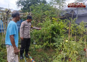 Bhabinkamtibmas Desa Krandegan Dan Manisharjo Patroli Pangan Bergizi Di Ngrambe