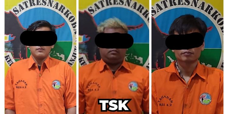 Polres Nganjuk Ungkap Peredaran Pil Koplo, Amankan Tiga Terduga Pelaku