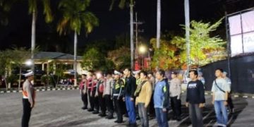 Polres Nganjuk Gelar Patroli Antisipasi Balap Liar dan Bentrok Antar Kelompok di Akhir Pekan