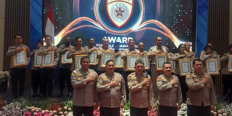 Polres Nganjuk Raih Dua Penghargaan di Rakernis SDM Polda Jatim