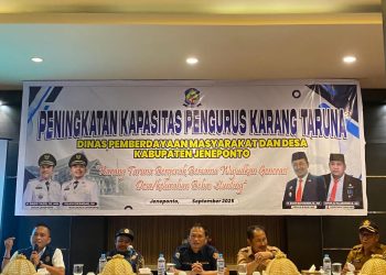Dorong Inovasi Generasi Desa Bebas Stunting, Dinas PMD Jeneponto Gelar Peningkatan Kapasitas Karang Taruna