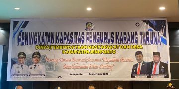 Dorong Inovasi Generasi Desa Bebas Stunting, Dinas PMD Jeneponto Gelar Peningkatan Kapasitas Karang Taruna