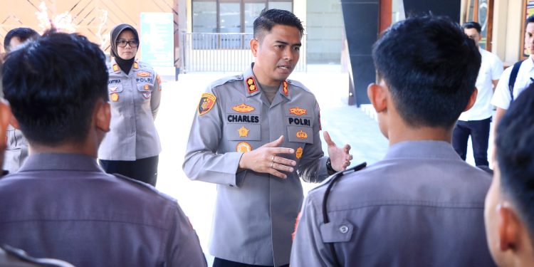 Latihan Dalmas, Polres Ngawi Mantapkan Kesiapsiagaan Personel