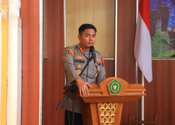 Kapolres Ngawi Tekankan Sadar Akan Hukum di Retreat ASN Kemenag