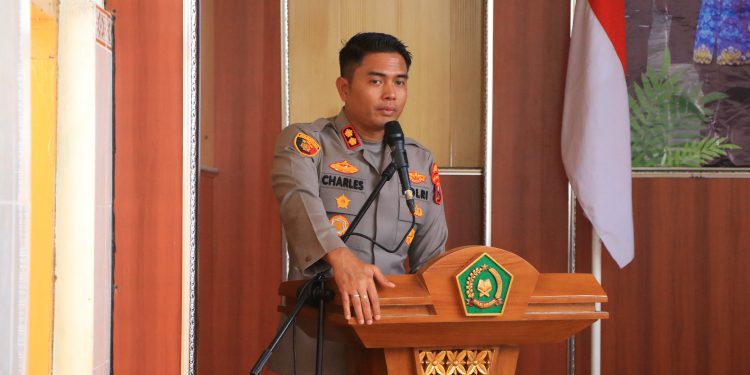 Kapolres Ngawi Tekankan Sadar Akan Hukum di Retreat ASN Kemenag
