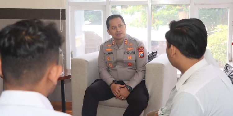 BEM PTNU Jatim Silaturahmi dengan Kapolres Nganjuk, Bahas Sikap Bijak Hadapi Situasi Terkini