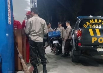 Antisipasi Tindak Kejahatan di Padas, Polisi Ngawi Gelar Patroli Obyek Vital