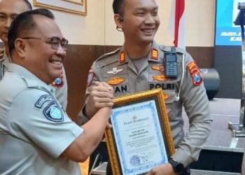 Gaspol Prestasi, Satlantas Polres Nganjuk Sabet Juara 1 Penurunan Laka Lantas