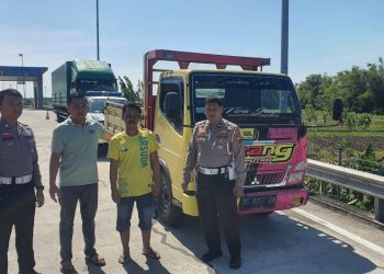Kurang dari 24 Jam, Satlantas Polres Nganjuk Tangkap Pelaku Tabrak Lari di Exit Tol Begadung