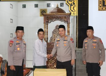 Safari Subuh, Kapolres Nganjuk Ajak Jamaah Gaungkan “Ayo Jogo Nganjuk”