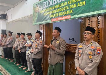 Binrohtal Polres Nganjuk: Meneladani Akhlak Nabi Muhammad dalam Tugas Kepolisian