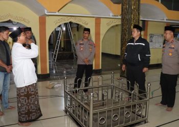 Kapolres Nganjuk Gelar Silaturahmi Kamtibmas di Masjid Al-Mubarok Berbek