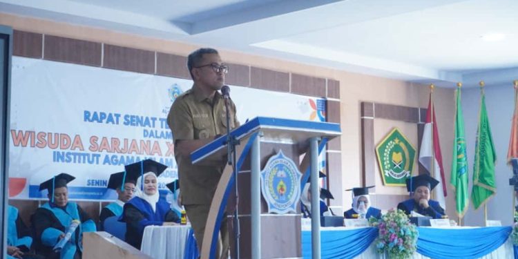 Bupati Jeneponto Hadiri Wisuda Magister dan Sarjana XXII IAI Al Amanah