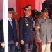 Kapolres Ngawi Hadiri Upacara HUT TNI Ke 80 Di Kodim 0805