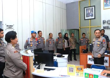 Wakapolda Jatim Tinjau Kesiapsiagaan SPKT Polres Ngawi