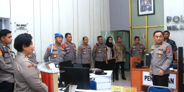 Wakapolda Jatim Tinjau Kesiapsiagaan SPKT Polres Ngawi