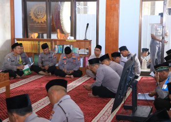 Polres Ngawi Gelar Binrohtal Dalam Rangka Penguatan Iman Dan Taqwa Personel