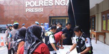 Polres Ngawi Gelar Tes Urine, Tegaskan Komitmen Berantas Narkoba Dari Internal
