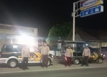 Patroli Bersinggungan Antar Polsek, Tingkatkan Kamtibmas di Wilayah Ngawi