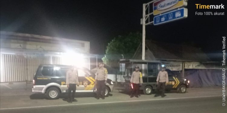 Patroli Bersinggungan Antar Polsek, Tingkatkan Kamtibmas di Wilayah Ngawi
