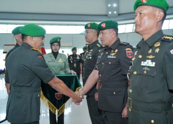 Pangdam XIV/Hasanuddin Pimpin Sertijab dan Penyerahan Tugas Pejabat Kodam