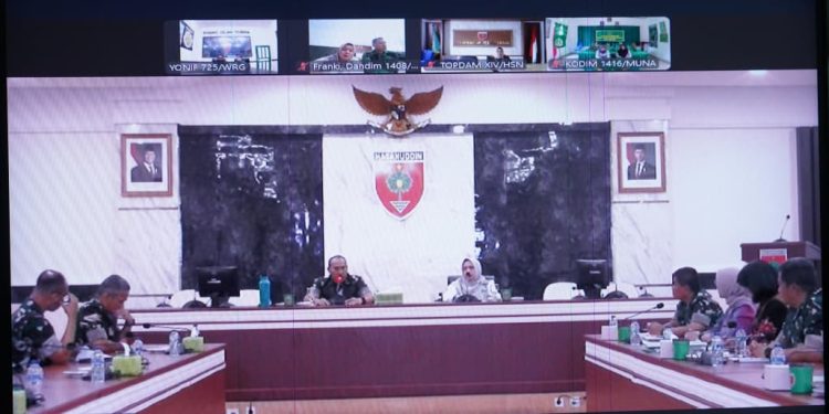 Pangdam XIV/Hsn Tekankan Bijak Bermedsos, Jadikan Media Sosial Cermin Kehormatan Prajurit dan Persit