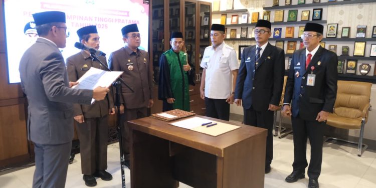 Bupati Paris Yasir Tunjuk Plh Sekda Sementara Maskur, Arifin Nur Demosi Jadi Staf Ahli