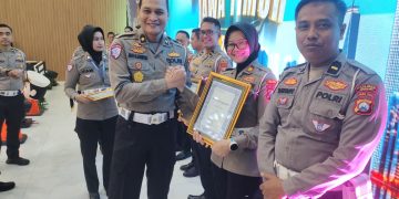 Satlantas Polres Ngawi Raih Juara 1 Pelaporan Pesantren Road Safety