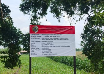 Diduga Tidak Sesuai RAB Proyek Pelebaran Jalan Penghubung Puri – Randu Geneng Mojokerto Lemahnya Pengawasan Pihak Terkait