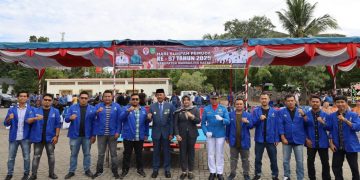 KNPI Madina Hadiri dan sukses kan upacara Hari Sumpah Pemuda