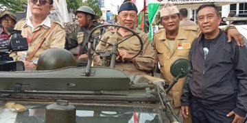Parade Juang Kota Surabaya. Memperingati perjuangkan Arek-arek Surabaya