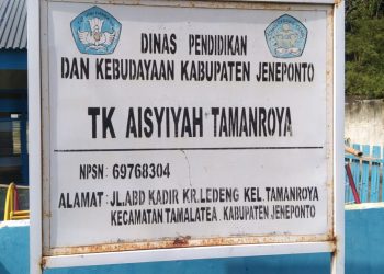 Tanpa Papan Informasi, Rehabilitasi Gedung TK AISYIYAH Tamanroya Disorot
