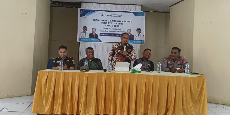 Pj. Sekda Jeneponto Maskur, S.Ag., M.H.: Pemutakhiran Data Penduduk Jadi Kunci Akurasi Kebijakan Publik
