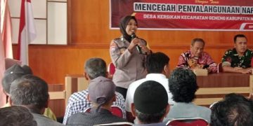 Perangi Narkoba di Ngawi, Polsek Geneng Gencar Sosialisasi
