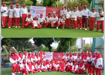 Syukuran Hari Pahlawan & HUT Ke-44 YJI, Klub Jantung Sehat Masjid Nasional Al-Akbar Gelar Senam Bersama