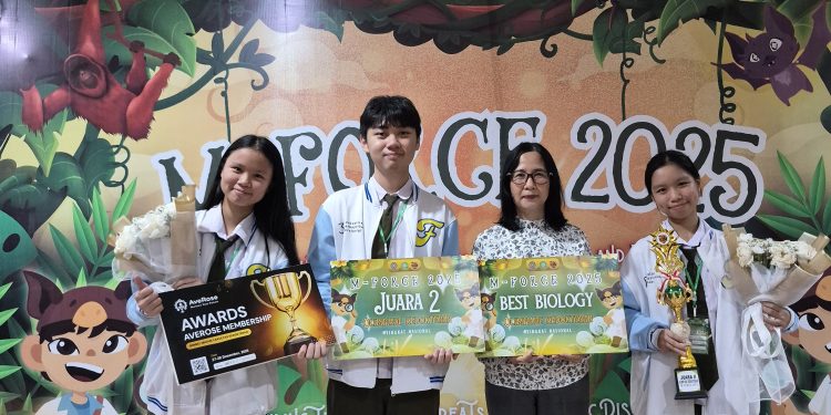 Tim M-FORCE 2025 Raih Juara 2 dan Best Biology, Siswa SMA Ukir Prestasi Nasional di Universitas Udayana