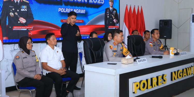 Kapolres Ngawi Pimpin Rilis Akhir Tahun 2025, Paparkan Capaian Kamtibmas dan Kinerja Penegakan Hukum