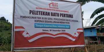 Pengerjaan Pembangunan Kopdes Merah Putih Desa Jenetallasa Sementara Berlangsung